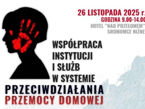 Konferencja pn. „Współpraca instytucji i służb w systemie przeciwdziałania przemocy domowej”
