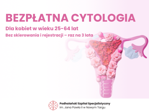 Bezpłatna cytologia – zadbaj o zdrowie szyjki macicy!