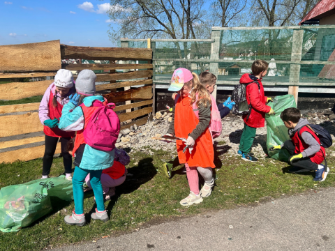 Dzień Ziemi w Szkole Podstawowej w Maniowach