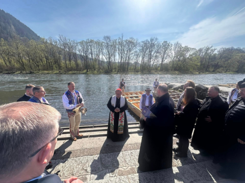 Otwarcie 194. sezonu flisackiego na Dunajcu w Sromowcach Wyżnych
