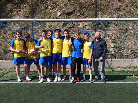 Triumf chłopców ze Sromowiec Niżnych w turnieju o mistrzostwo Ośrodka Pieniny