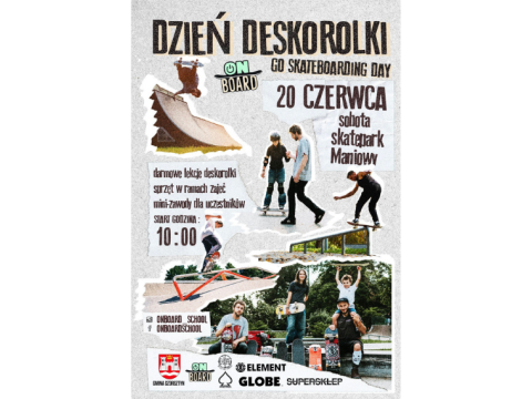 Dzień Deskorolki już 20 czerwca w Maniowach
