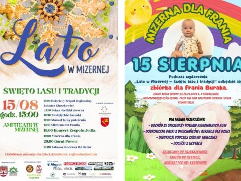 Lato w Mizernej – Święto Lasu i Tradycji oraz akcja charytatywna „Mizerna dla Frania”