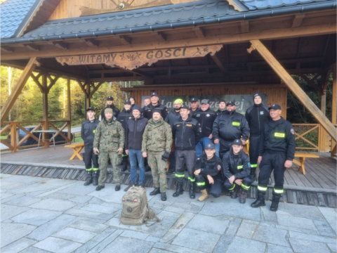 Szkolenie obronne w Gminie Czorsztyn