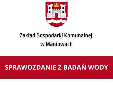 Sprawozdania z badań wody z wodociągu gminnego w miejscowości Czorsztyn